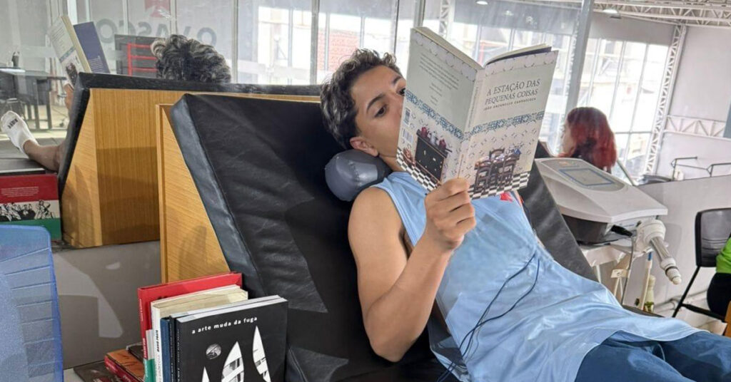 Projeto une leitura e reabilitação no Departamento Médico do Vasco da Gama